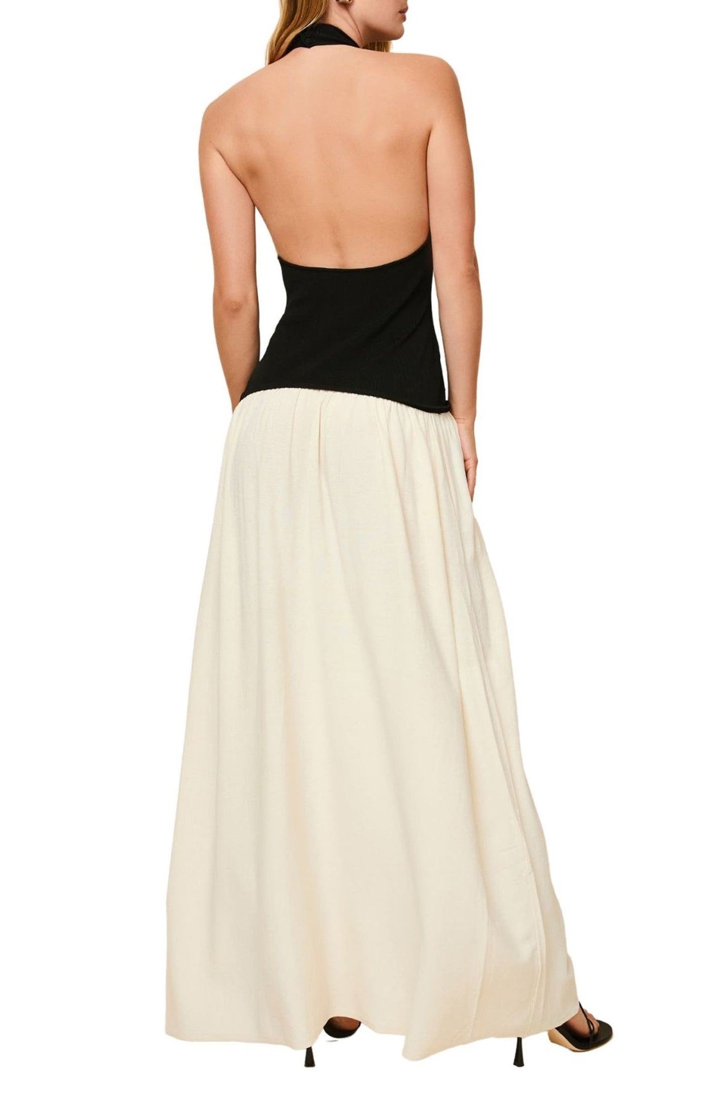 Halter Neck Maxi Dress