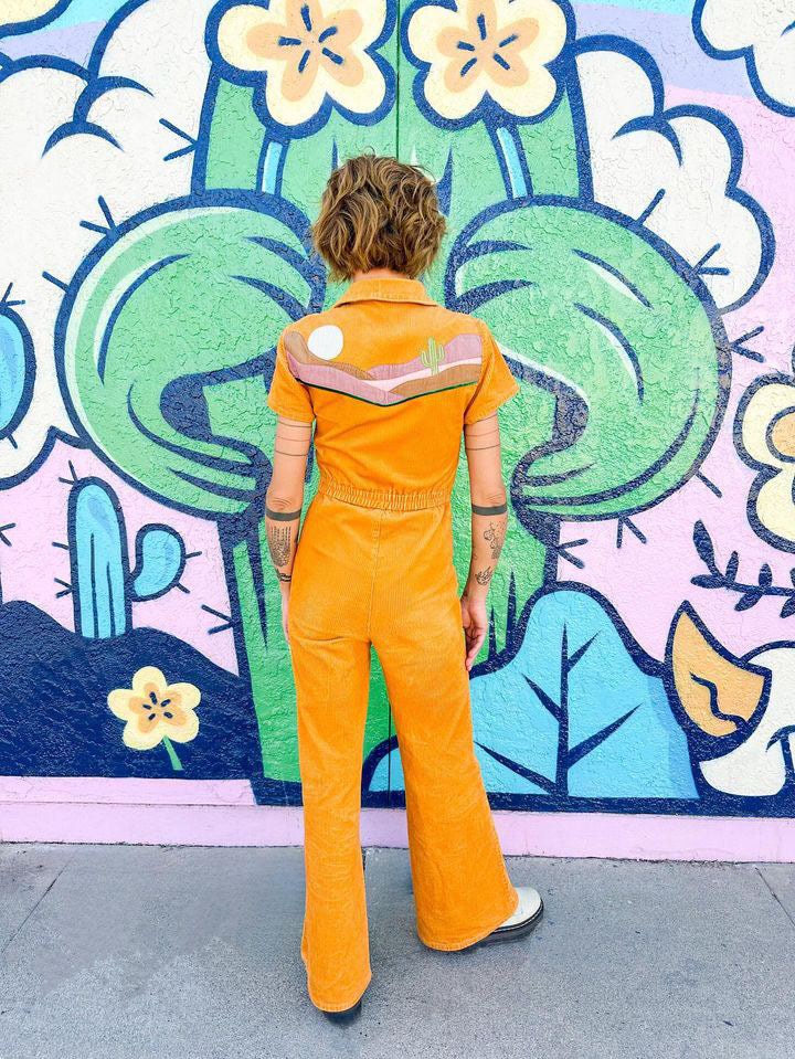 Desert Patchwork Jumpsuit