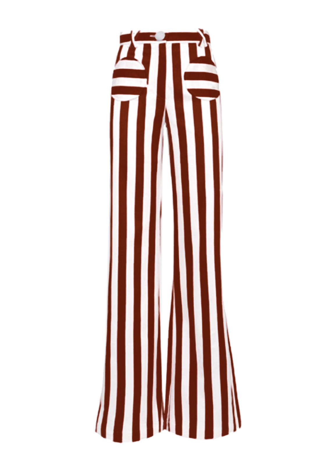 Striped Brown Pants