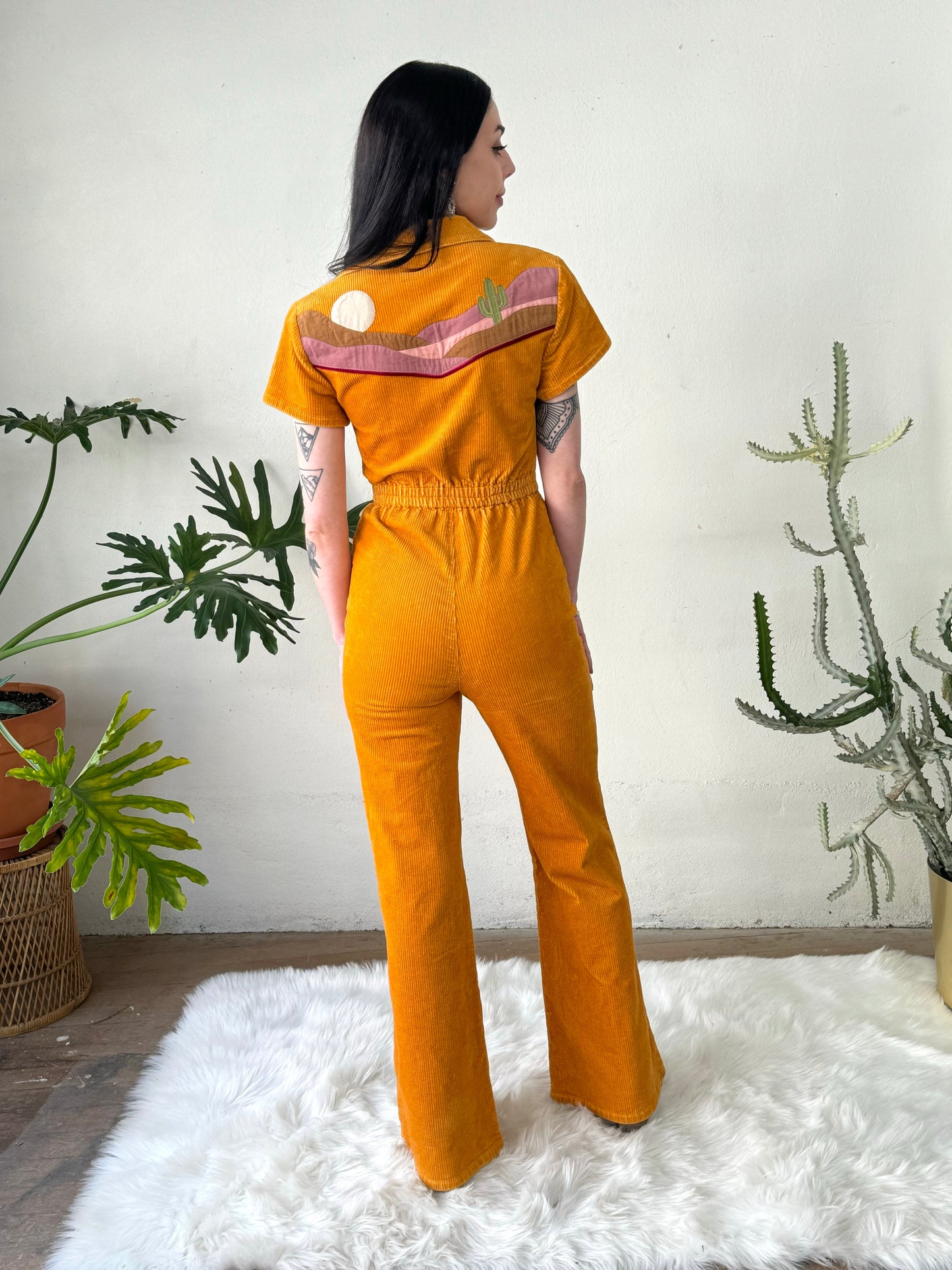 Desert Patchwork Jumpsuit