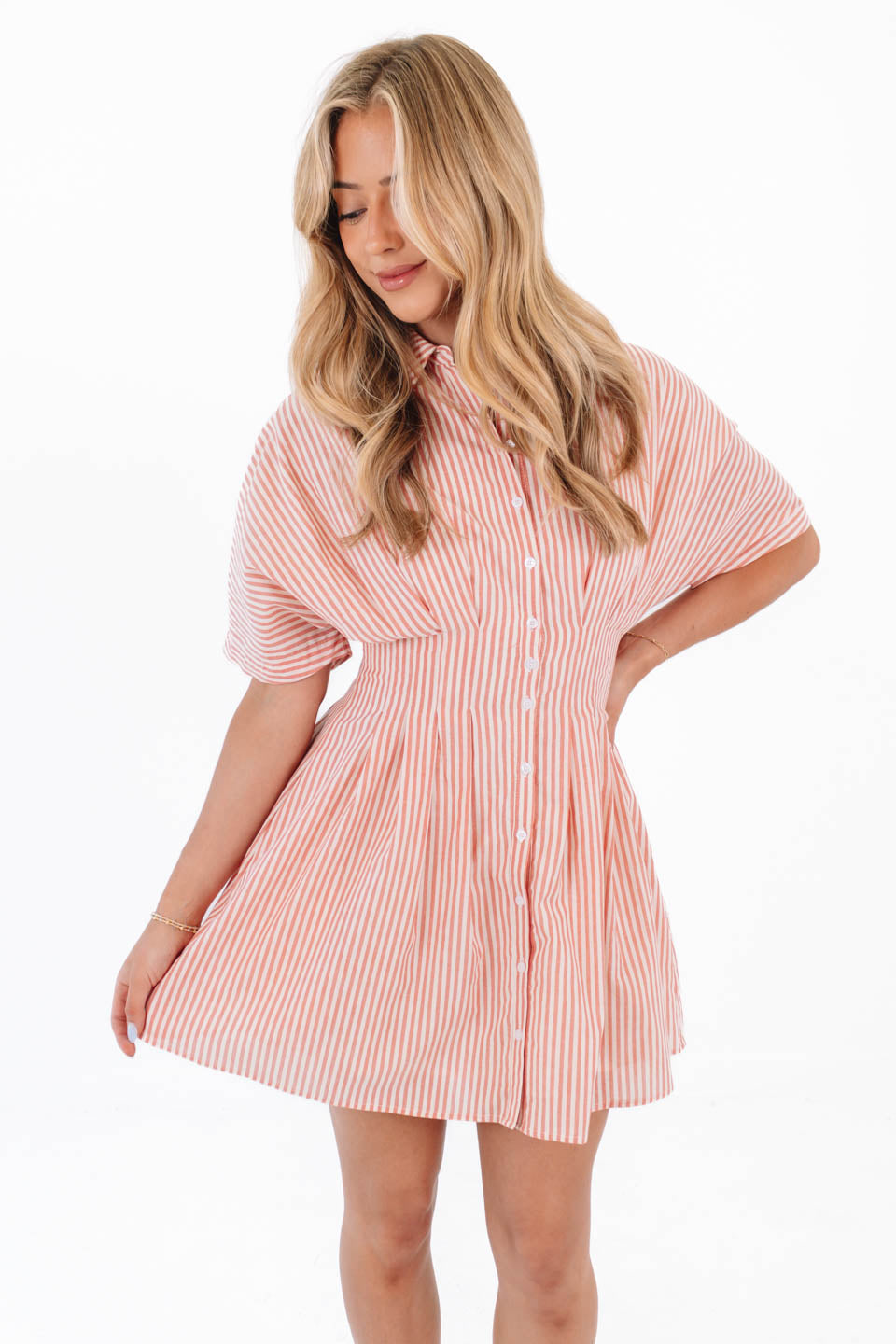 Last Chapter Dress - Coral