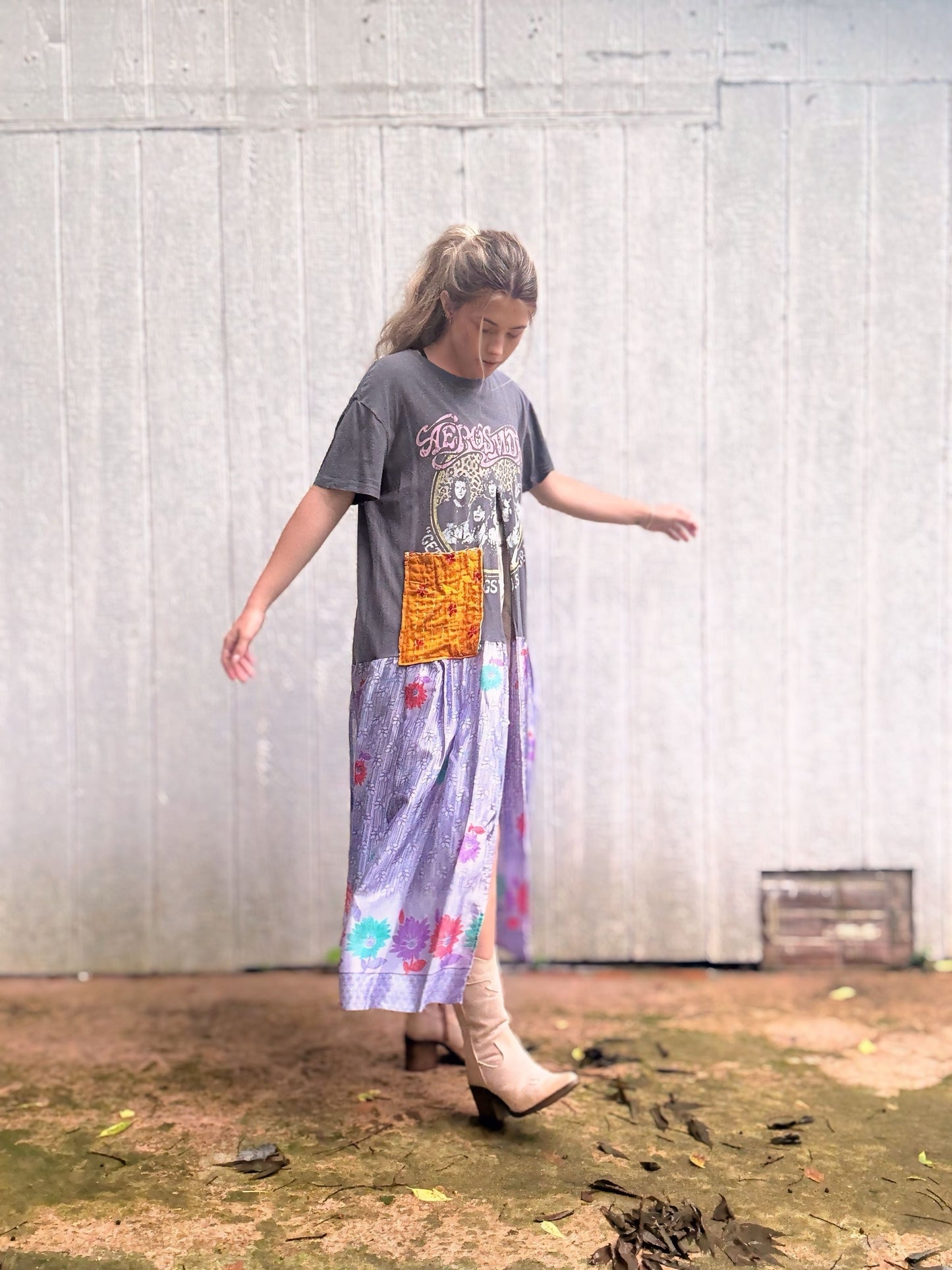 Aerosmith Double Split Maxi Tee - M/L/XL