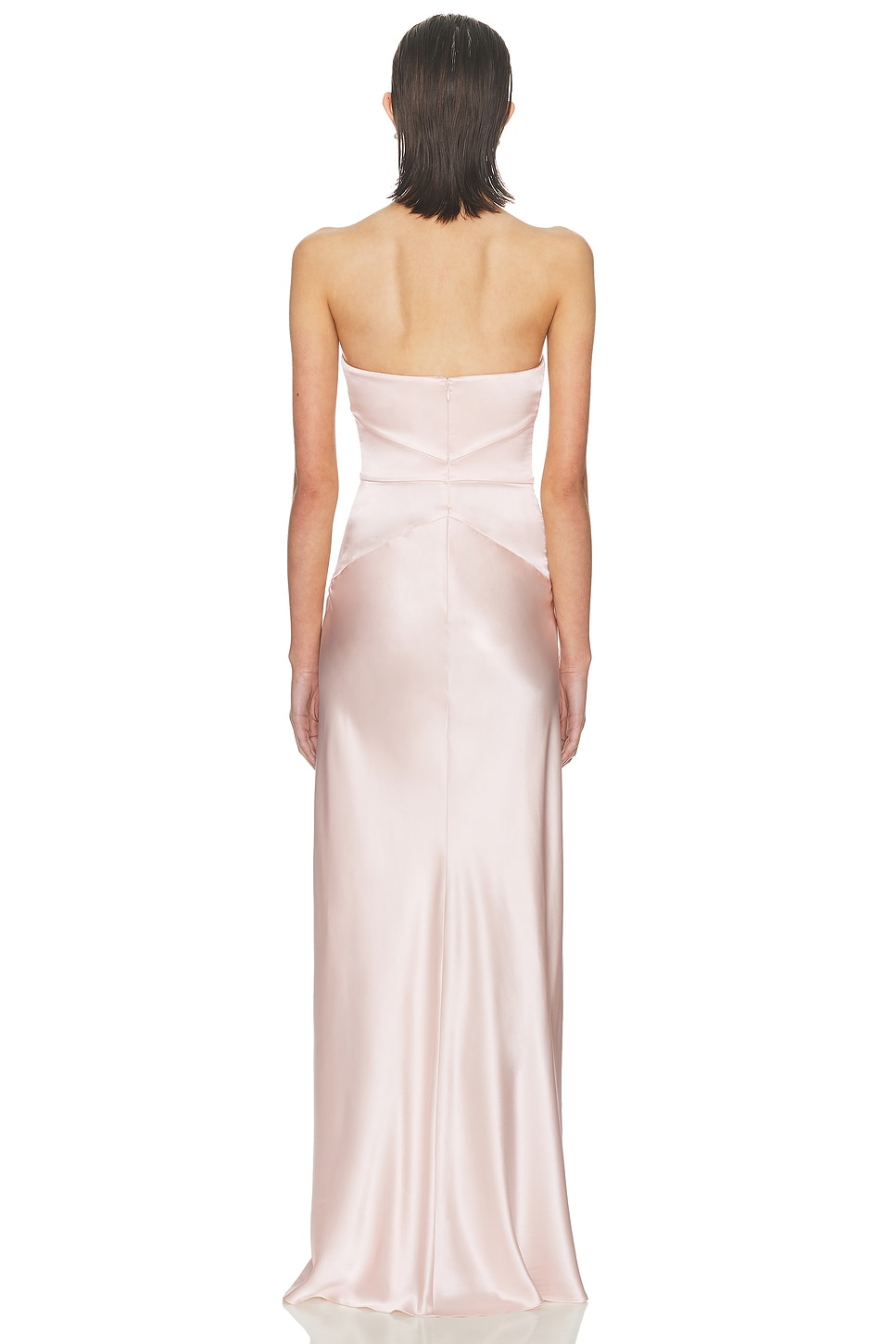 Blush Bow Elegance Gown