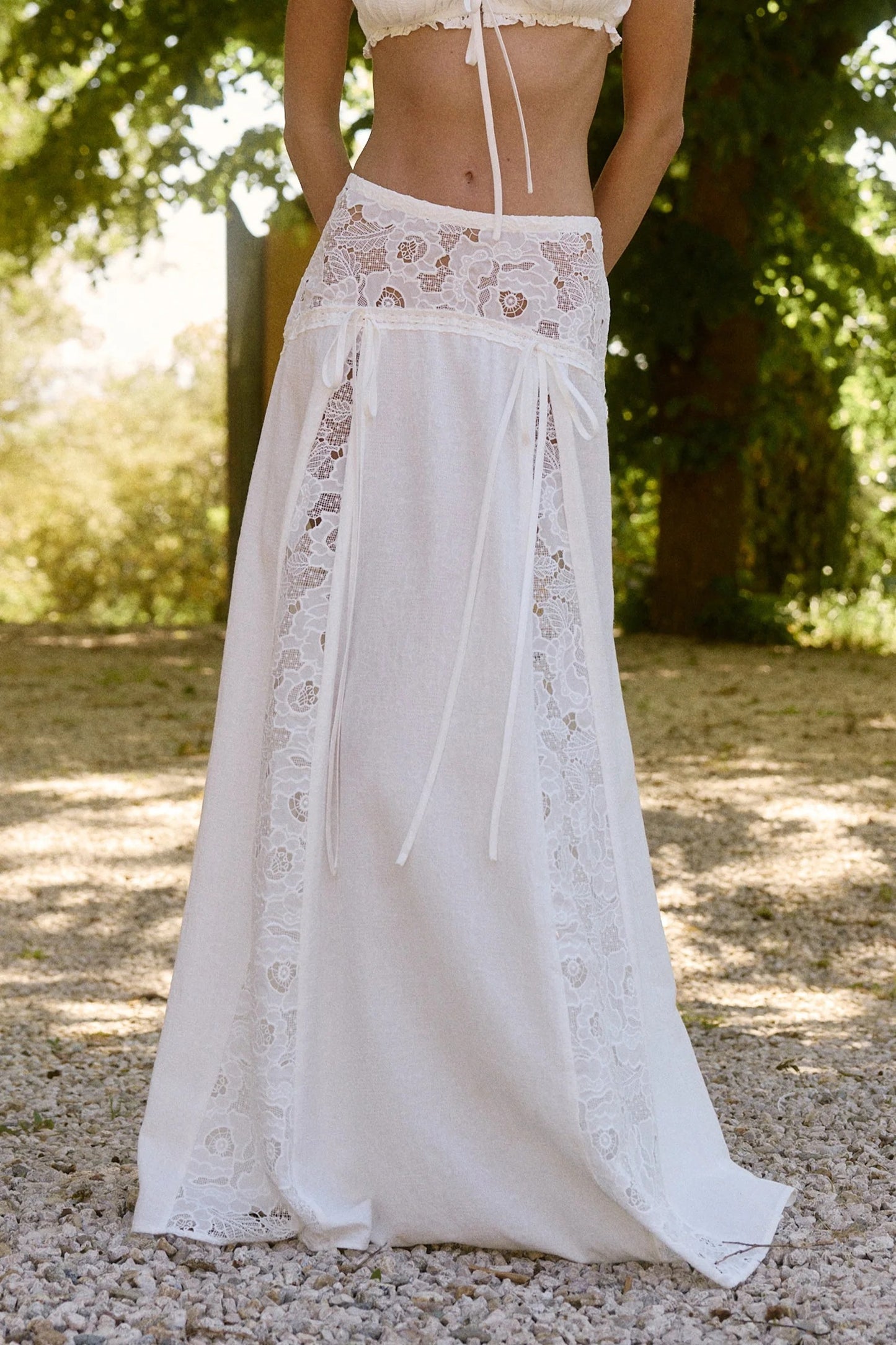 Lace Summer Suit
