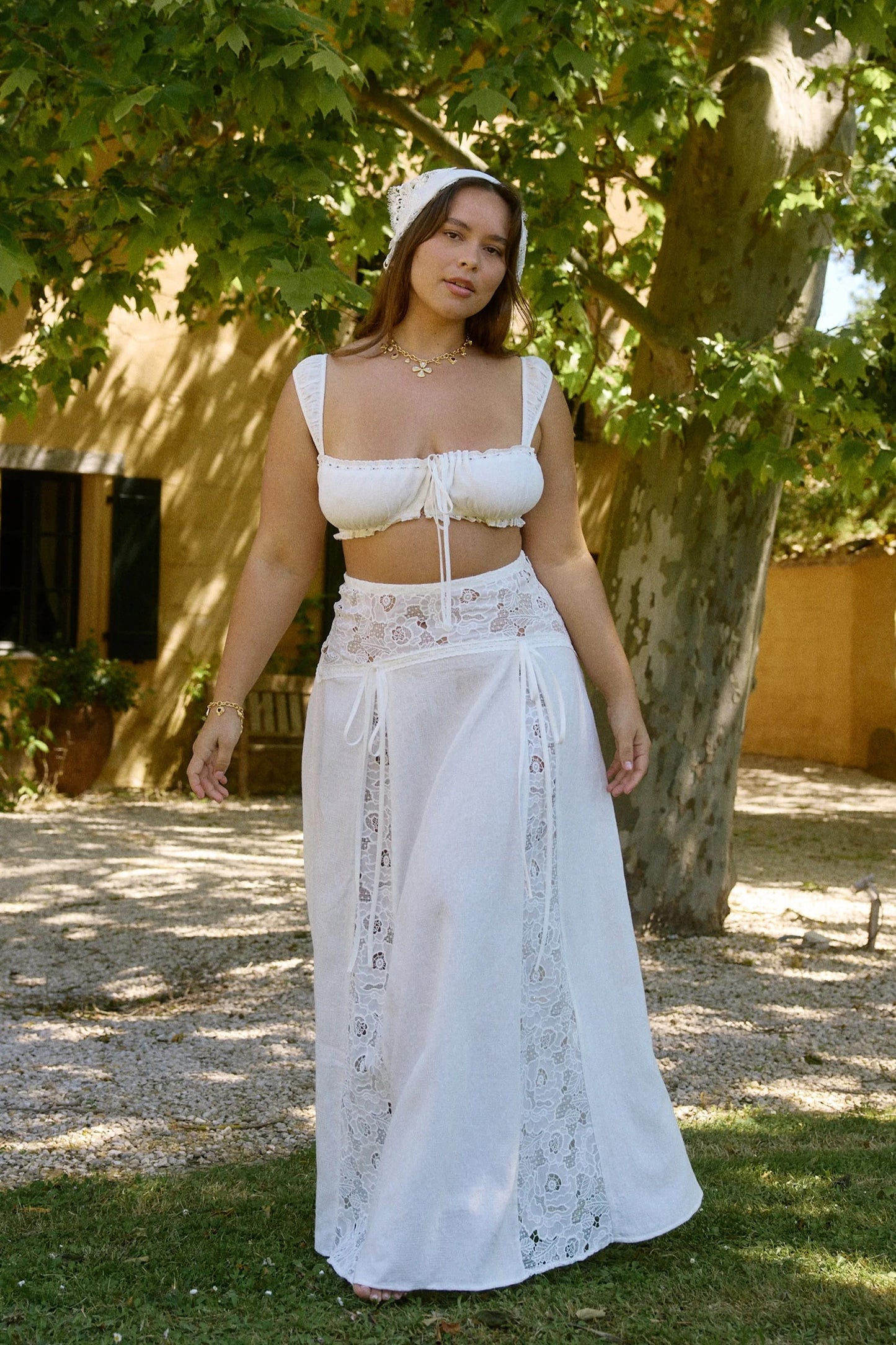 Lace Summer Suit