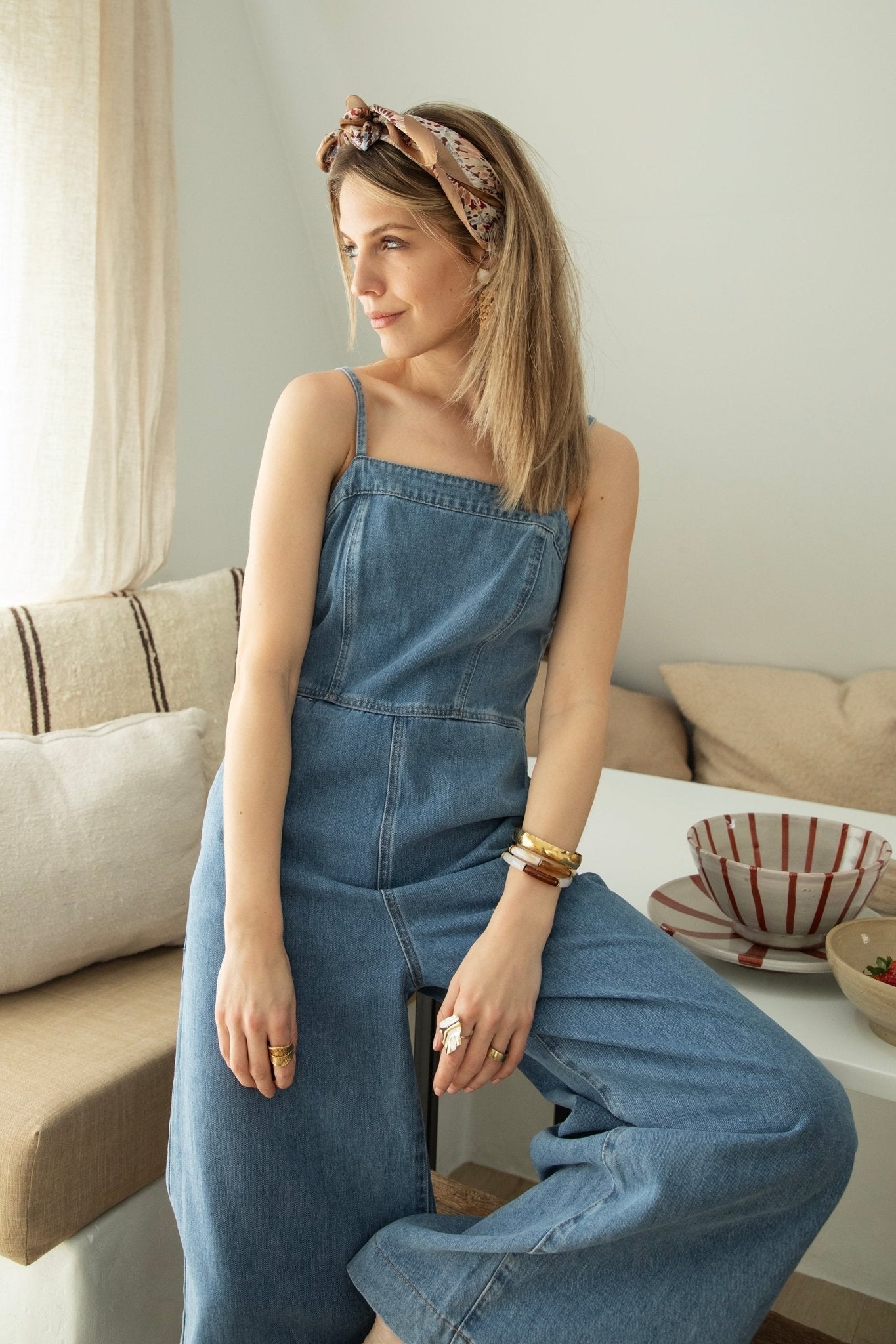 Joie De Vivre Blue - Jumpsuit
