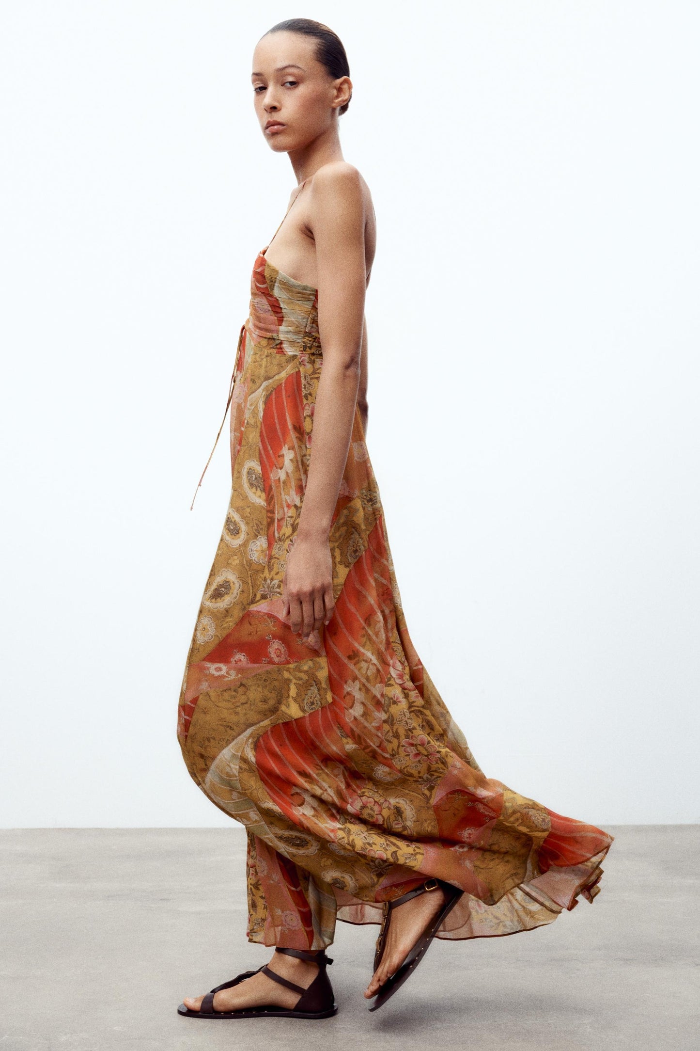 Gorgeous Print Maxi Dress