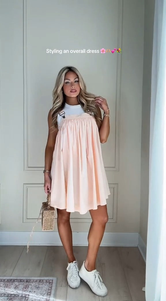 Pink Casual Mini Dress