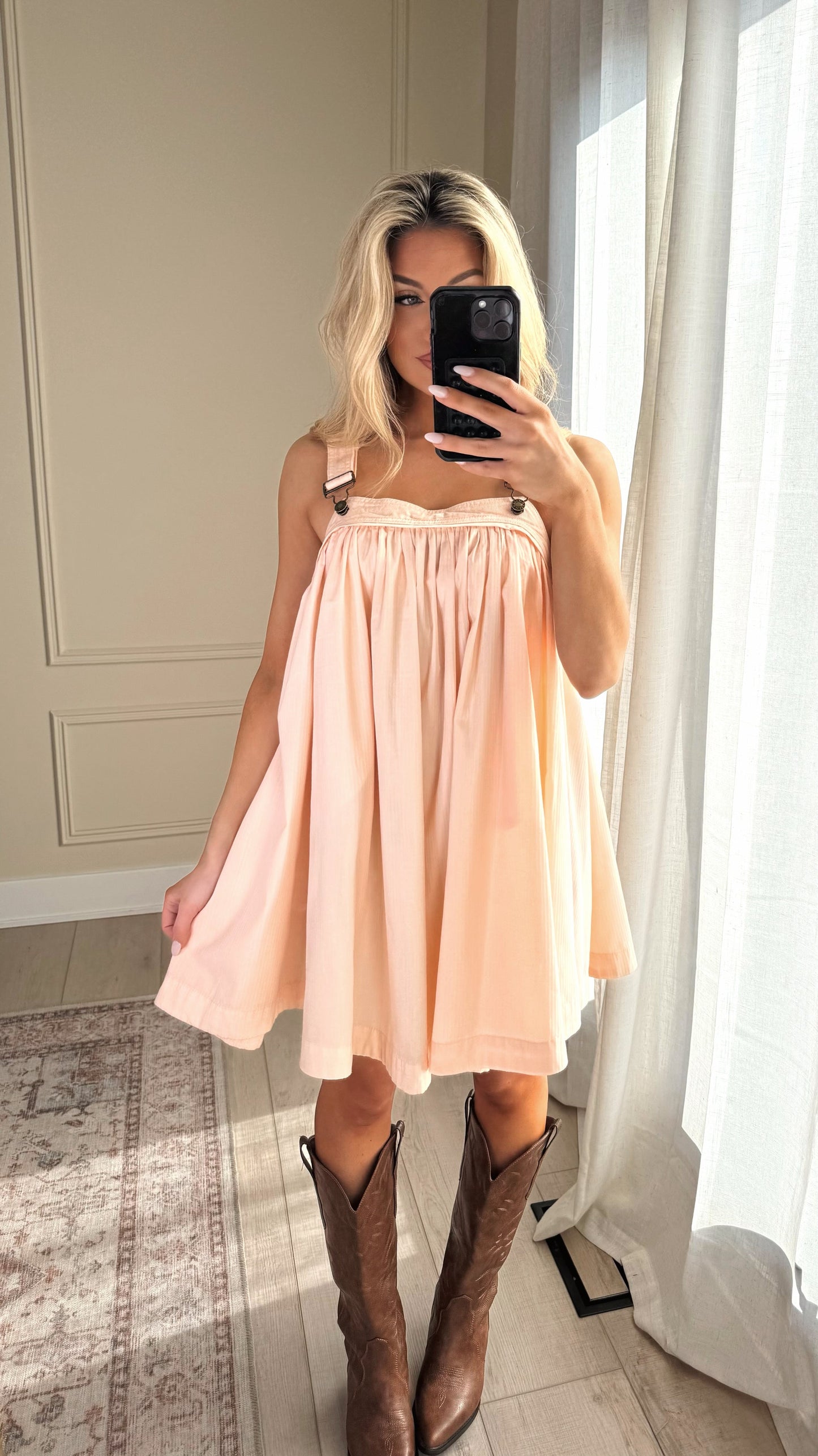 Pink Casual Mini Dress