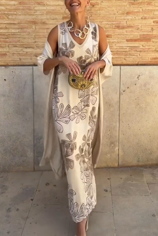Boho Blossom Summer Dress