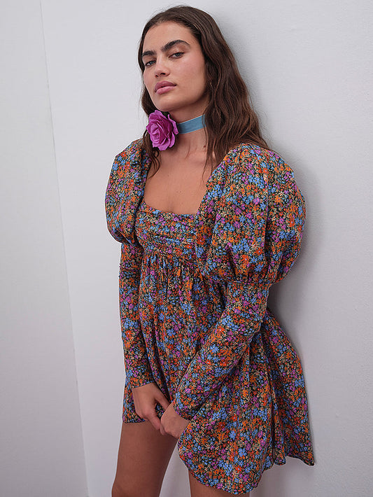 Floral Mini Dress