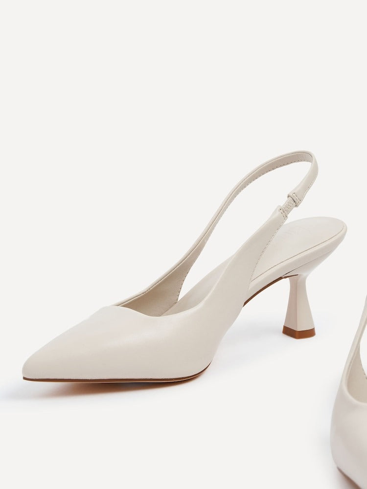 Elegance Slingback Kitten Heels
