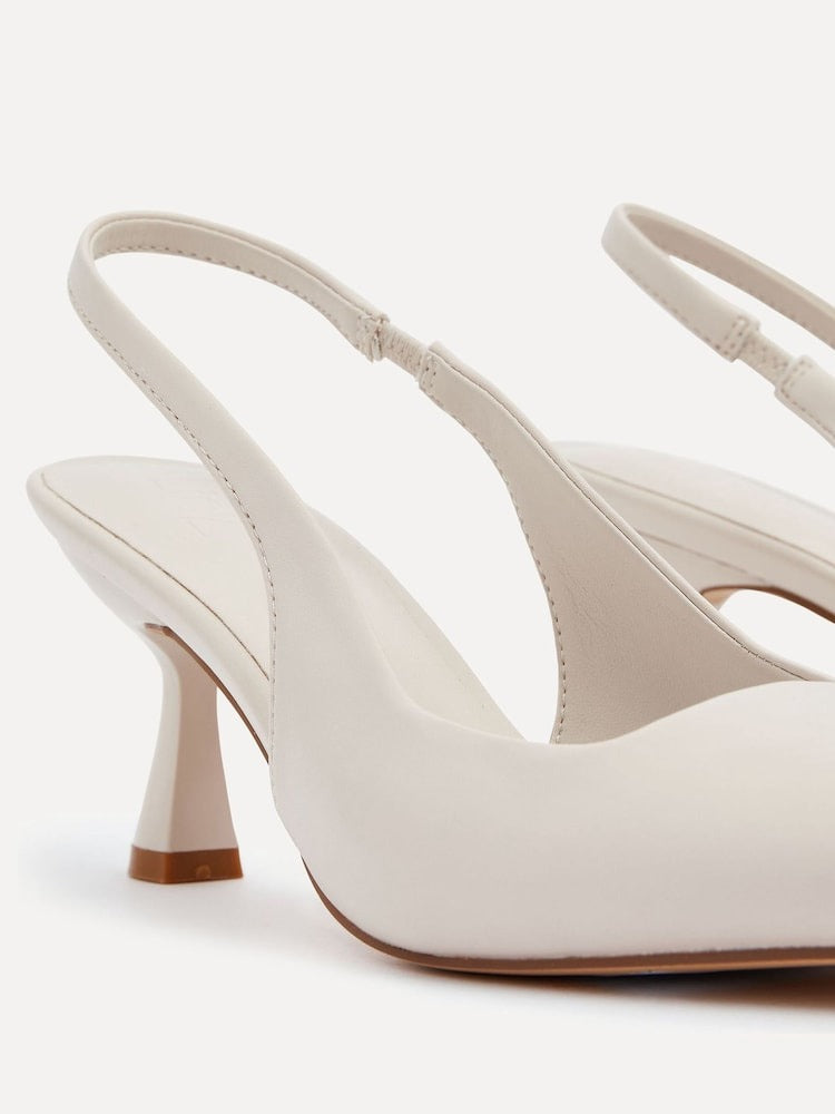 Elegance Slingback Kitten Heels
