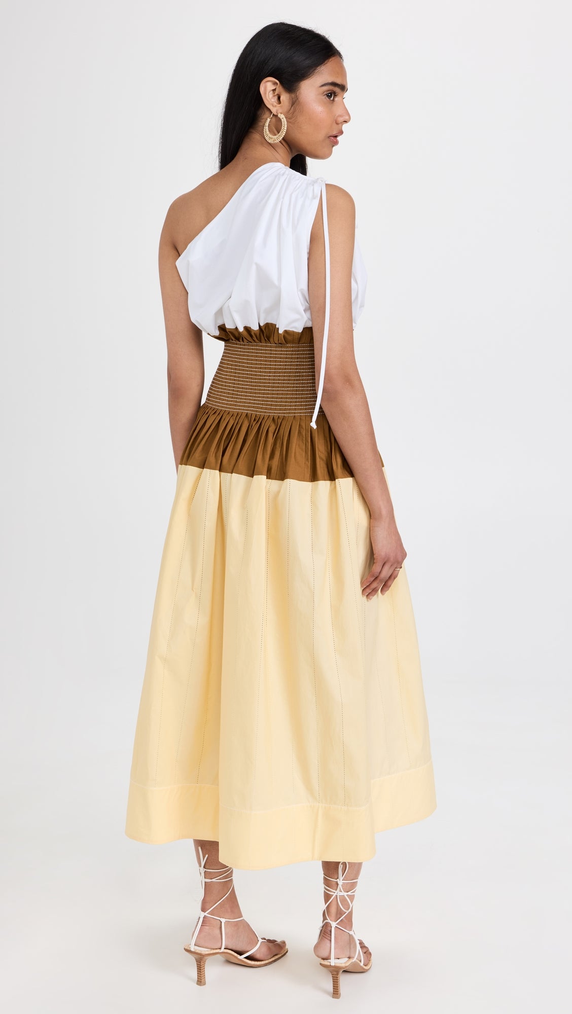 Colorblock Shoulder Dress