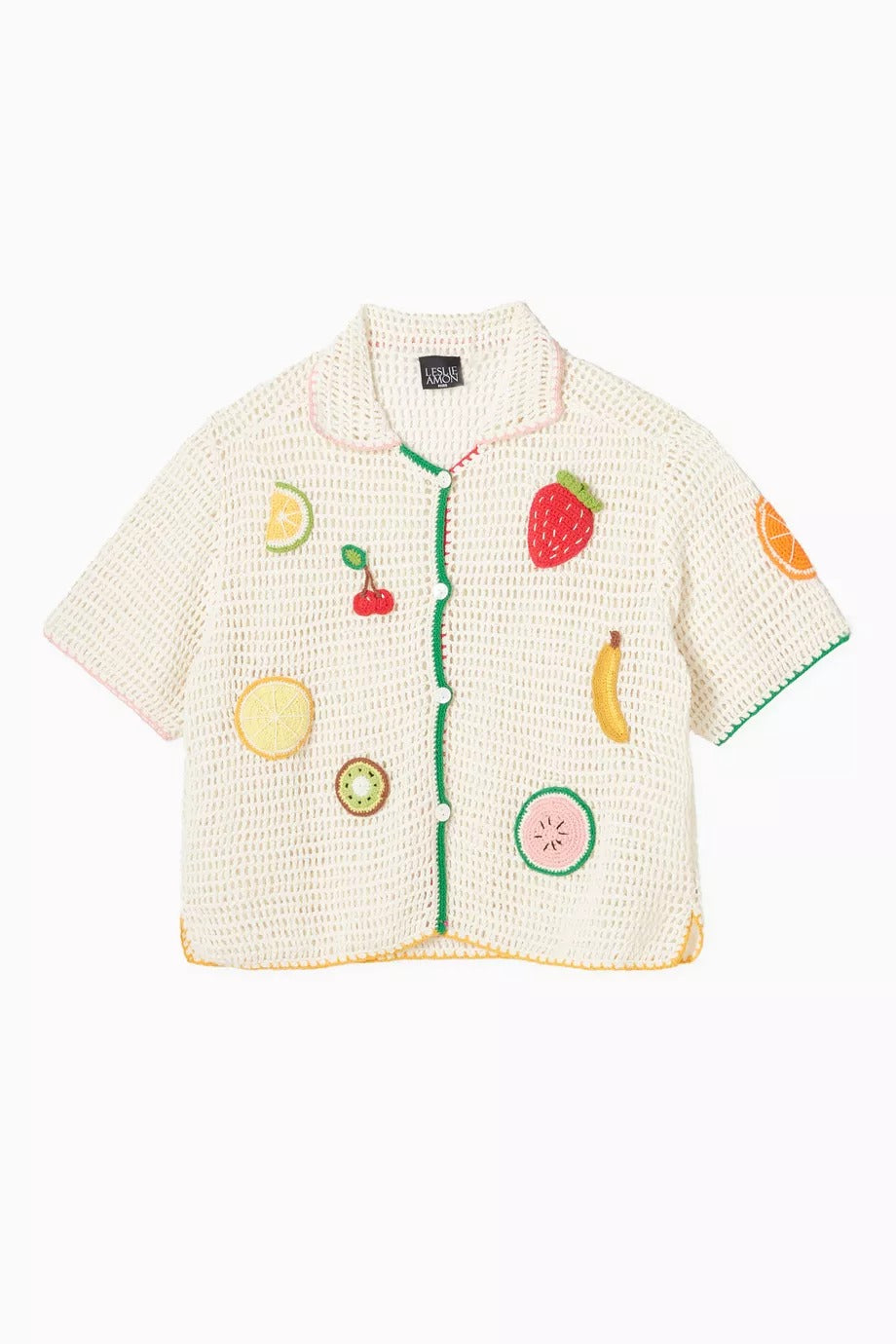 Crochet Fruit Shirt Set
