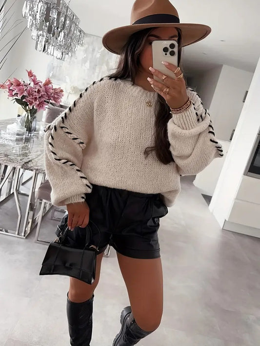 Stylish Knitted Sweater