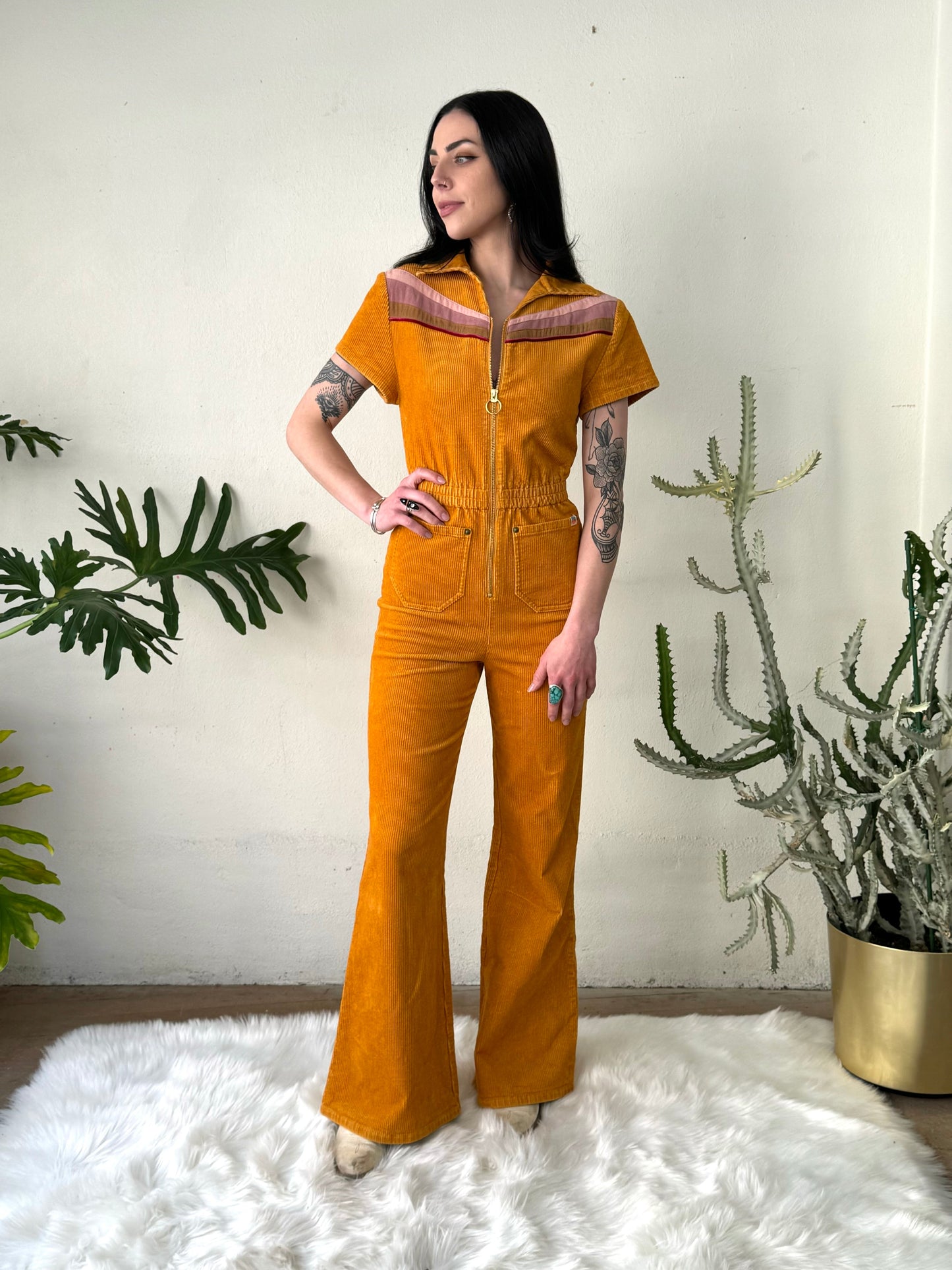 Desert Patchwork Jumpsuit