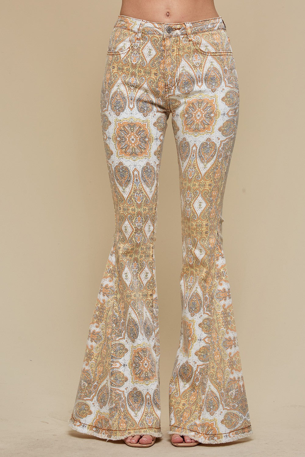 Paisley Bell Bottoms