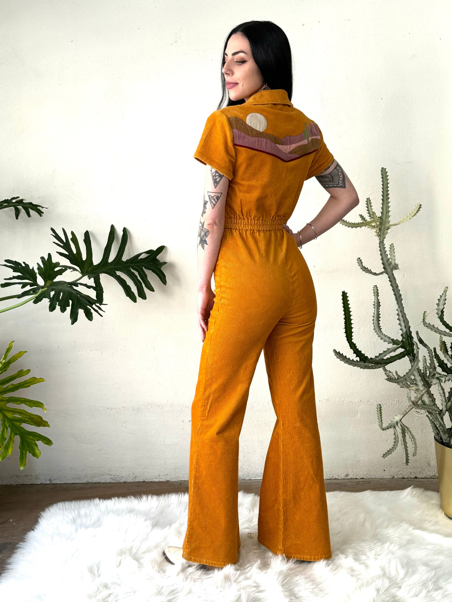 Desert Patchwork Jumpsuit