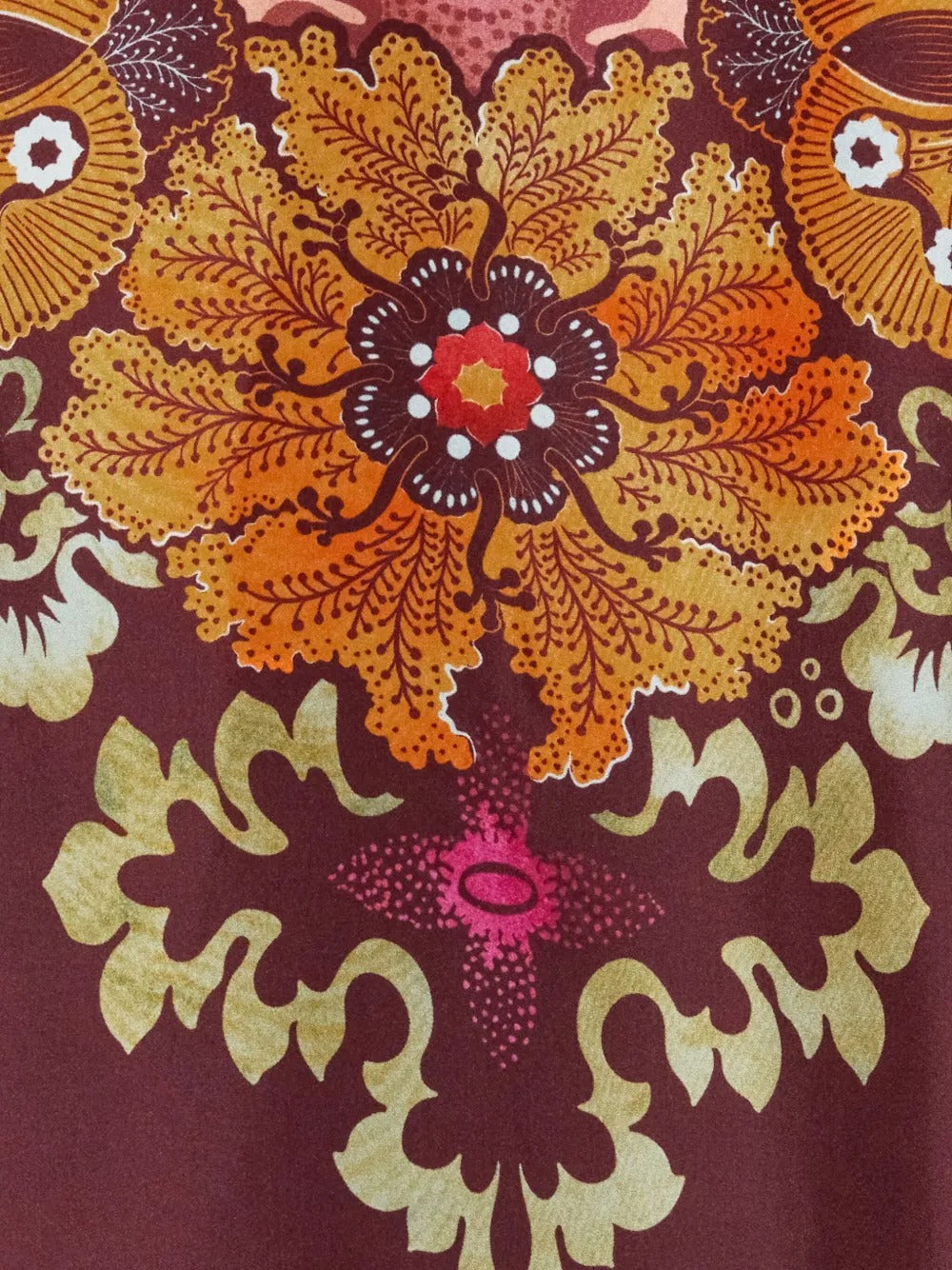 Floral Print Fringed Asymmetrical Everyday Dress