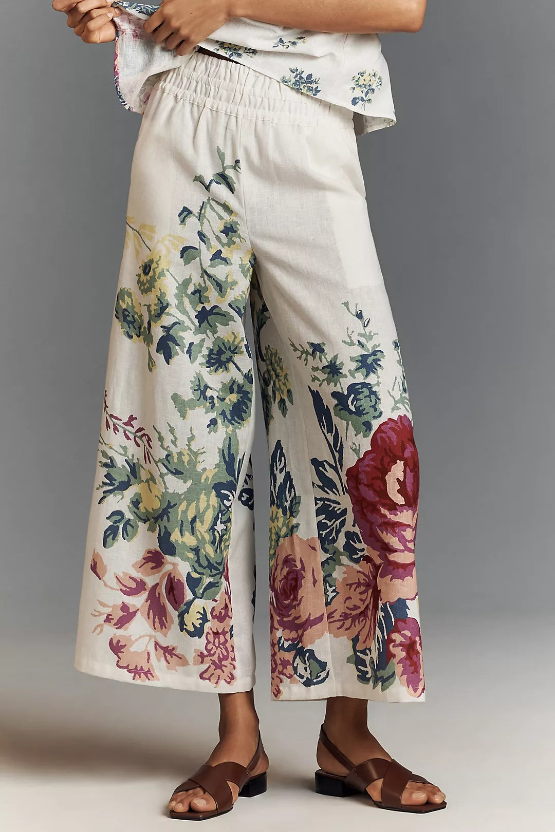 Printed Linen Cotton Set