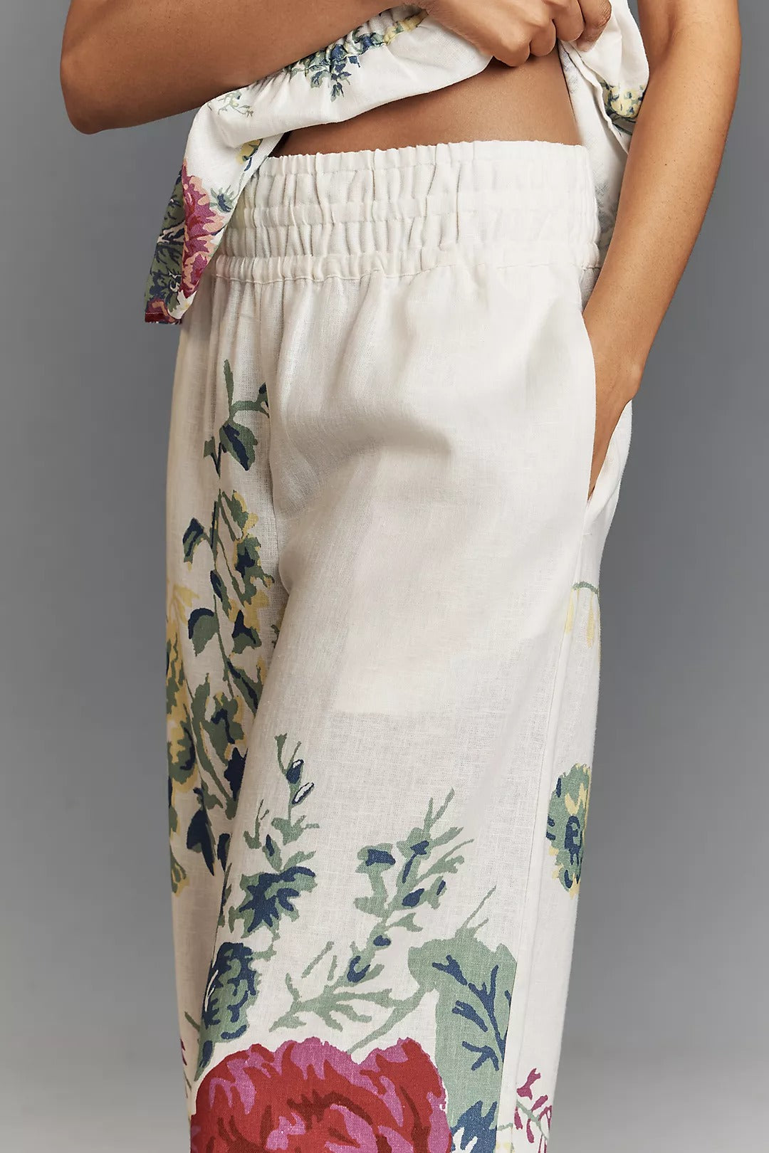 Printed Linen Cotton Set