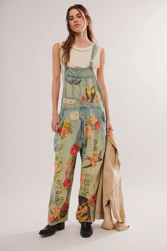 Magnolia Pearl Washed Overalls