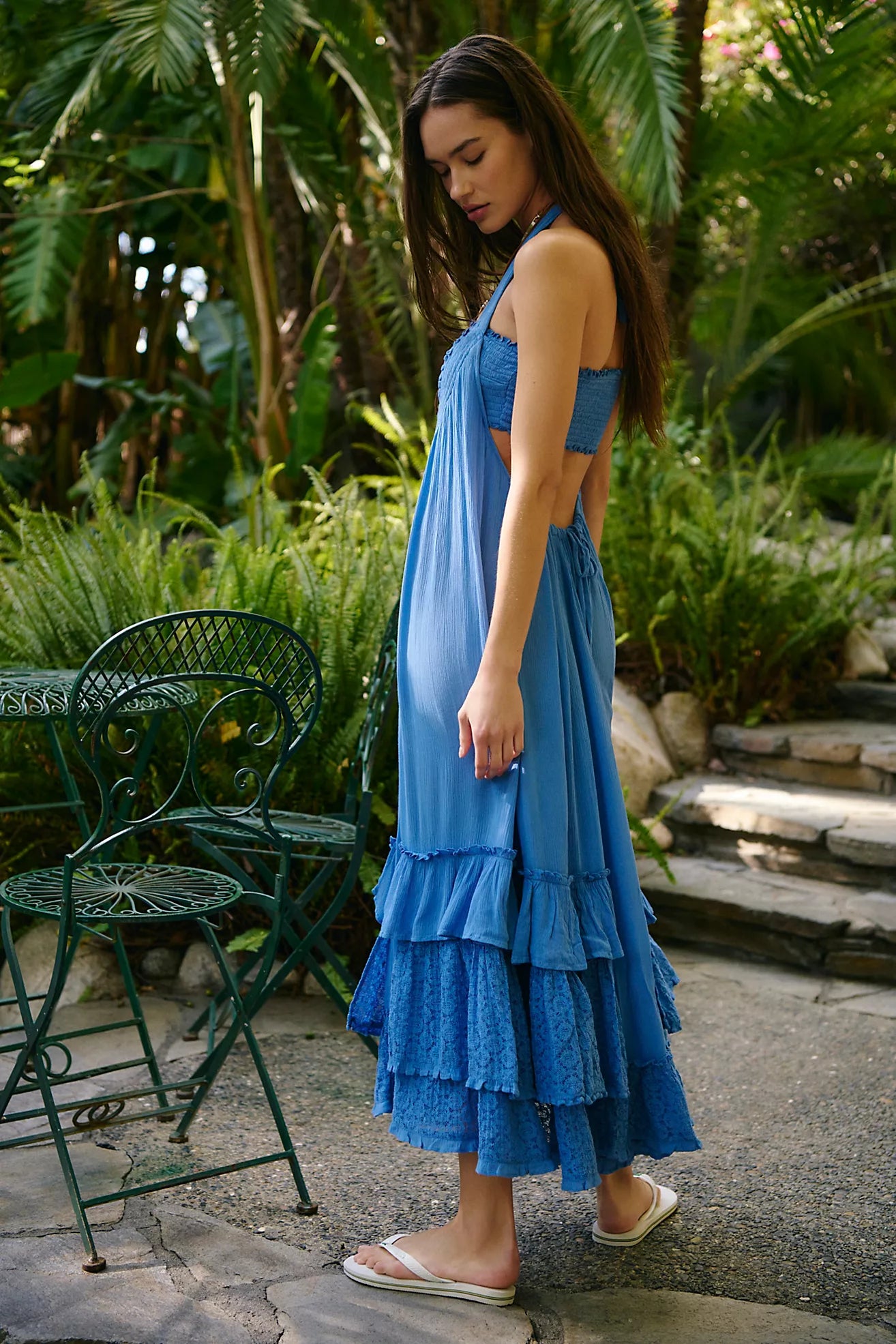 Ruffled Resort Dress