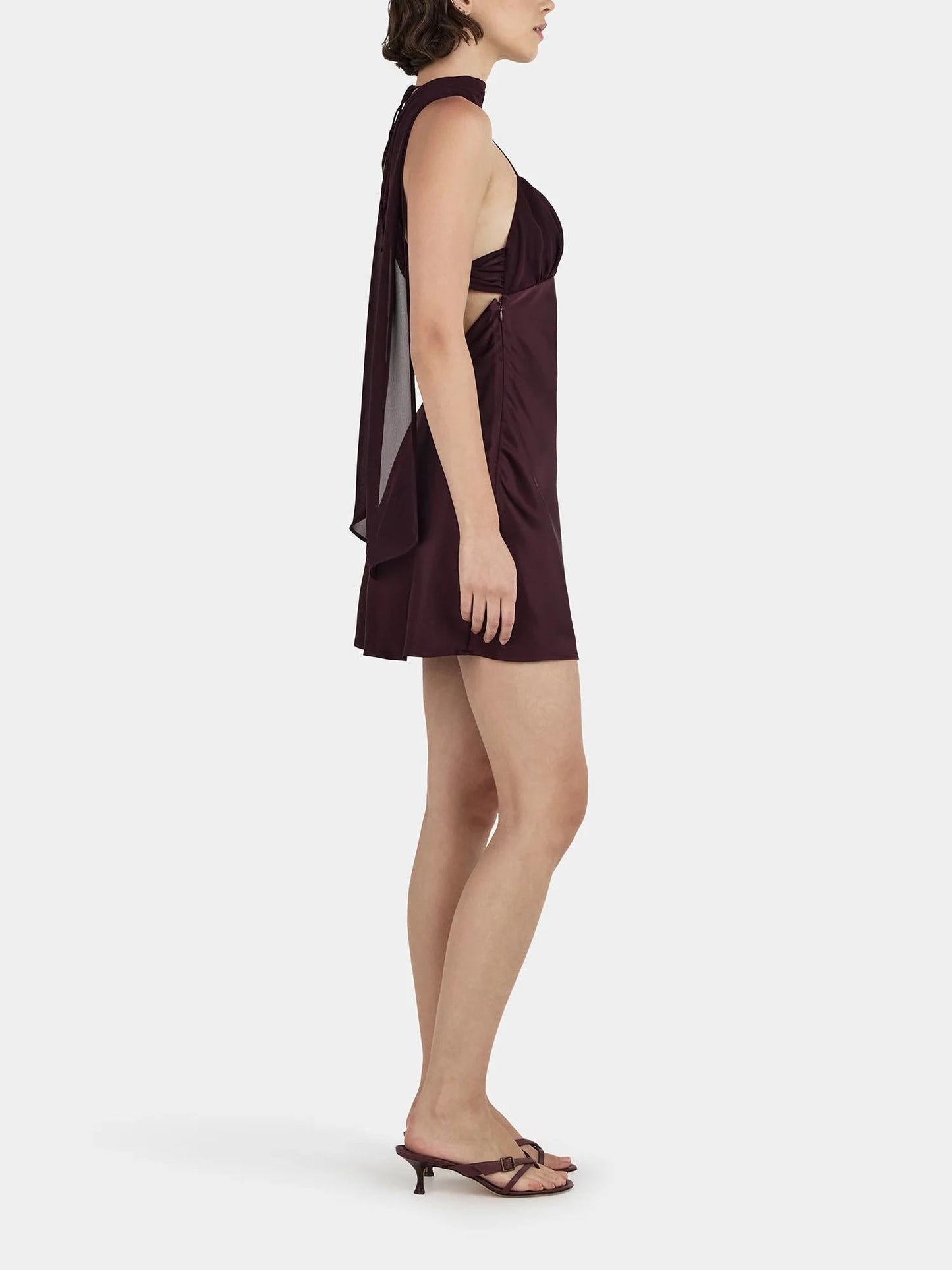 Alanah Mini Dress Plum