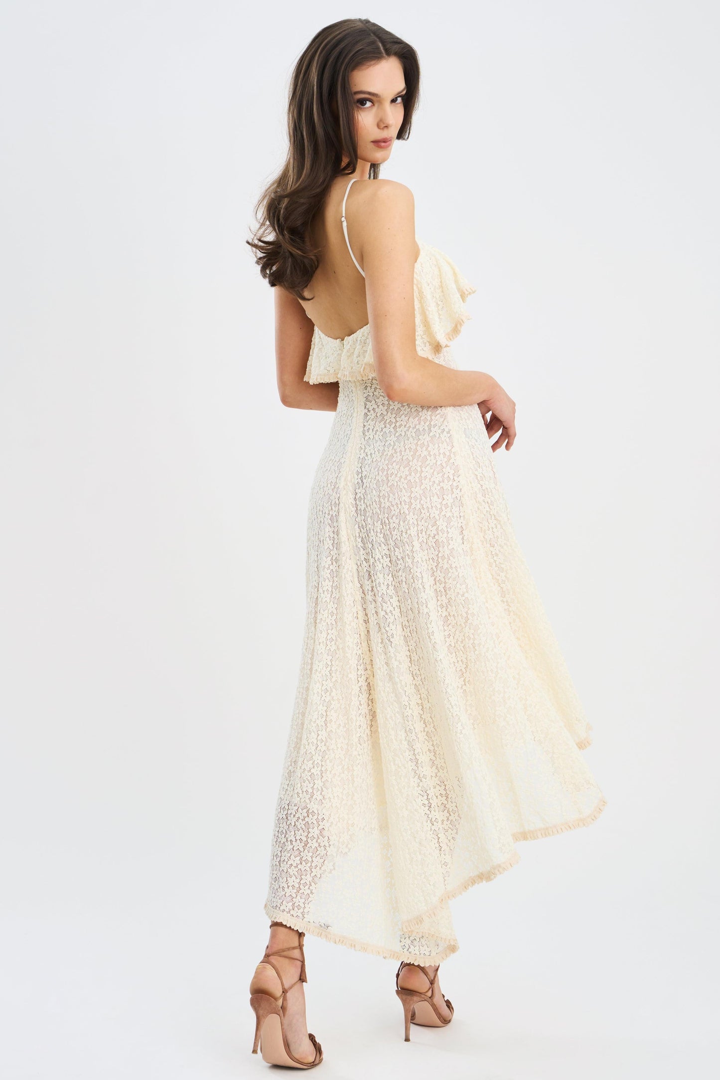Idra Lace Midi Dress