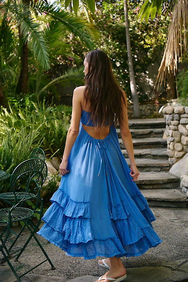 Ruffled Resort Dress