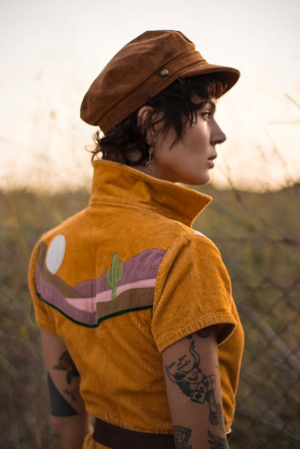 Desert Patchwork Jumpsuit