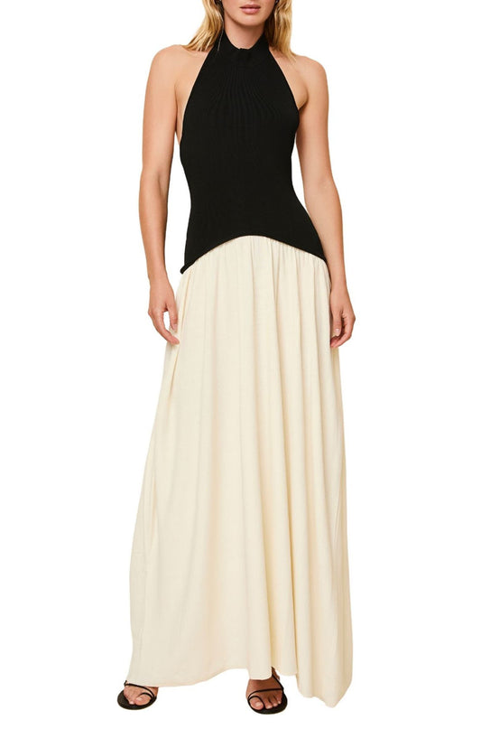 Halter Neck Maxi Dress