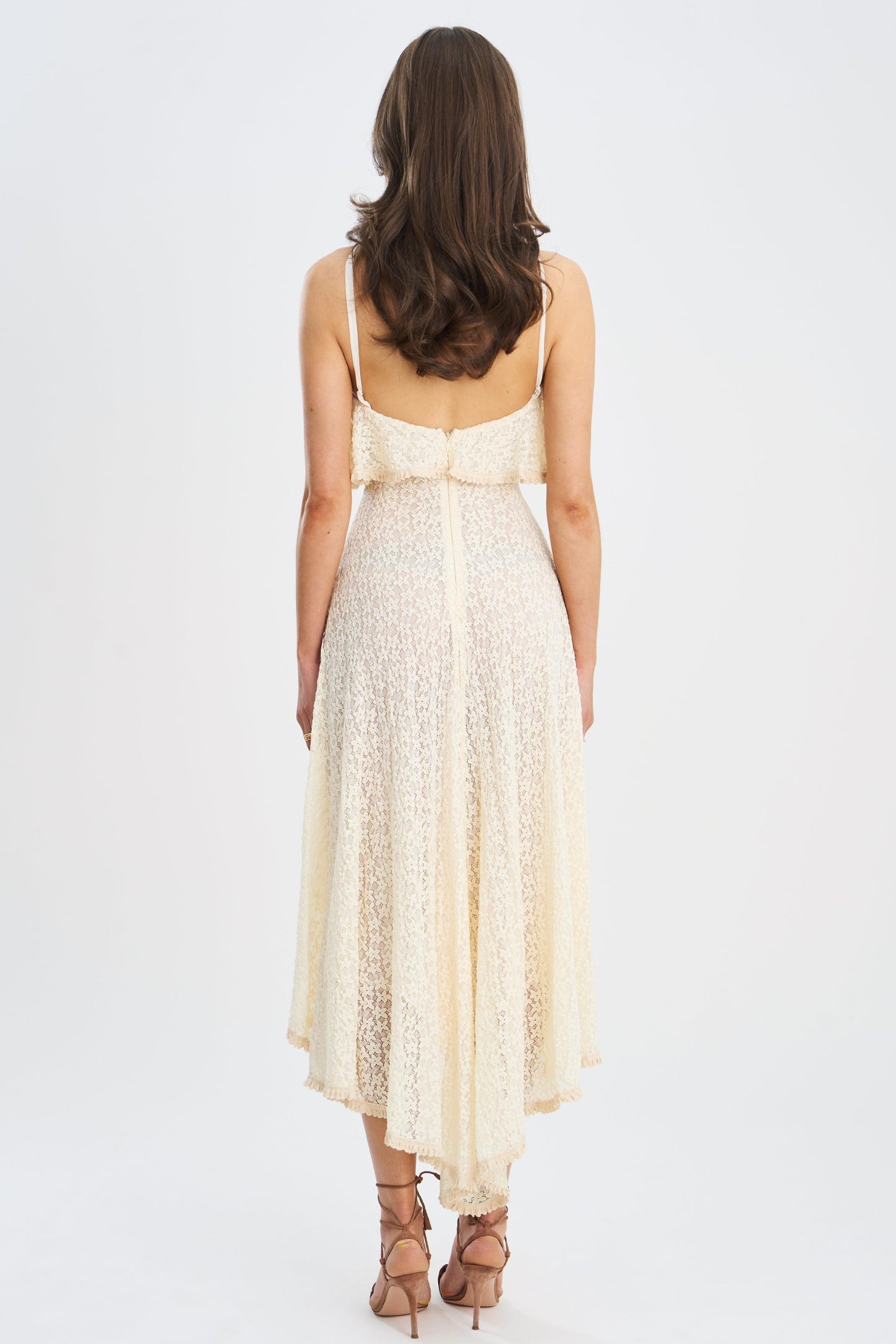 Idra Lace Midi Dress
