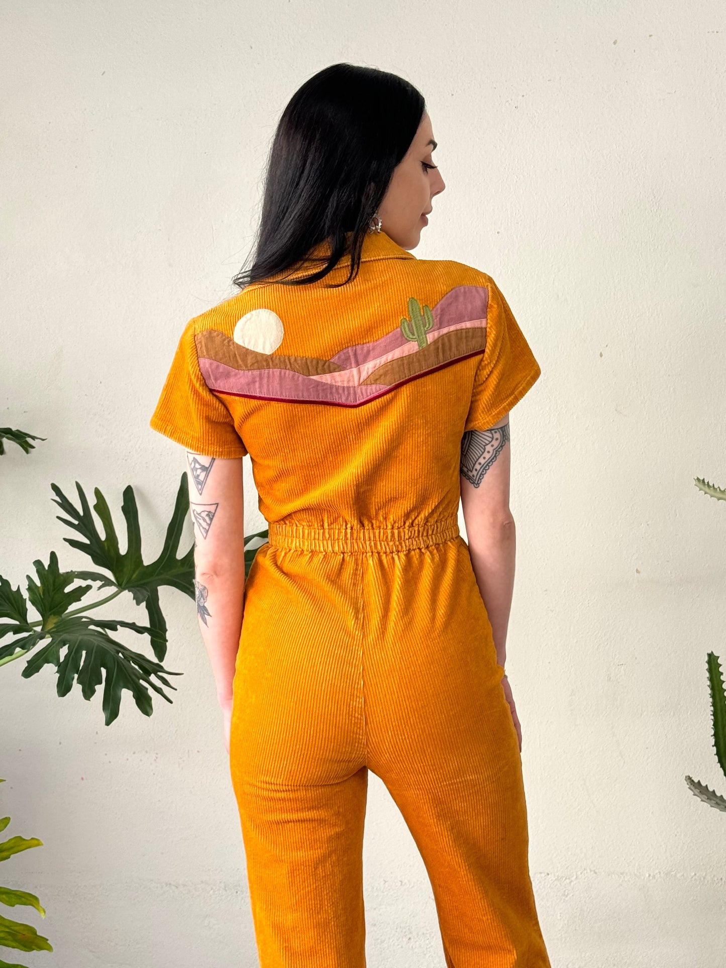 Desert Patchwork Jumpsuit