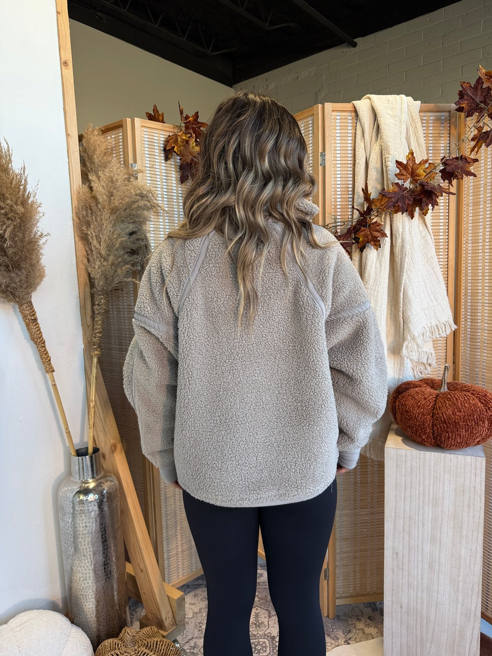 Cozy Cabin Sherpa Pullover