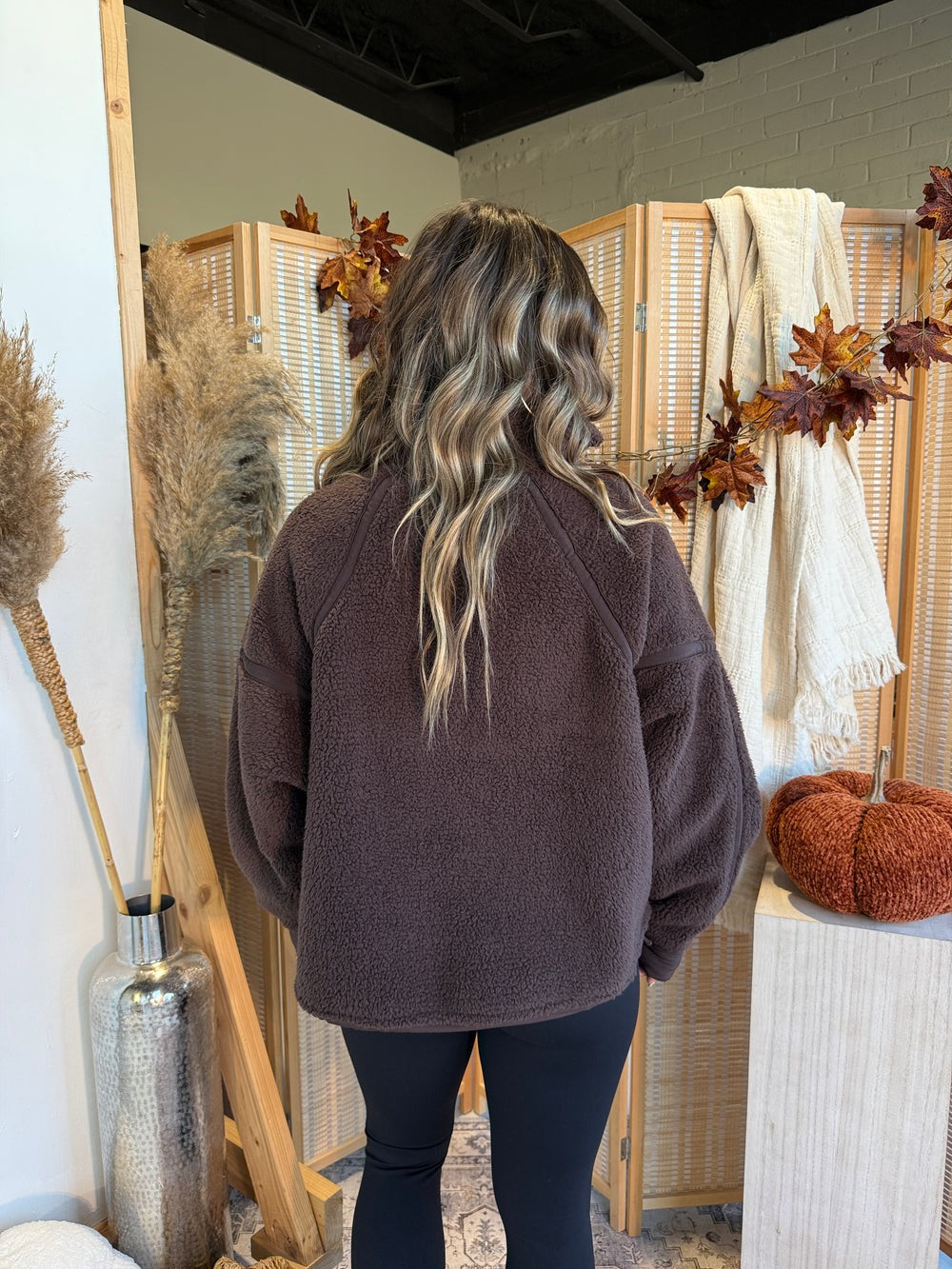 Cozy Cabin Sherpa Pullover