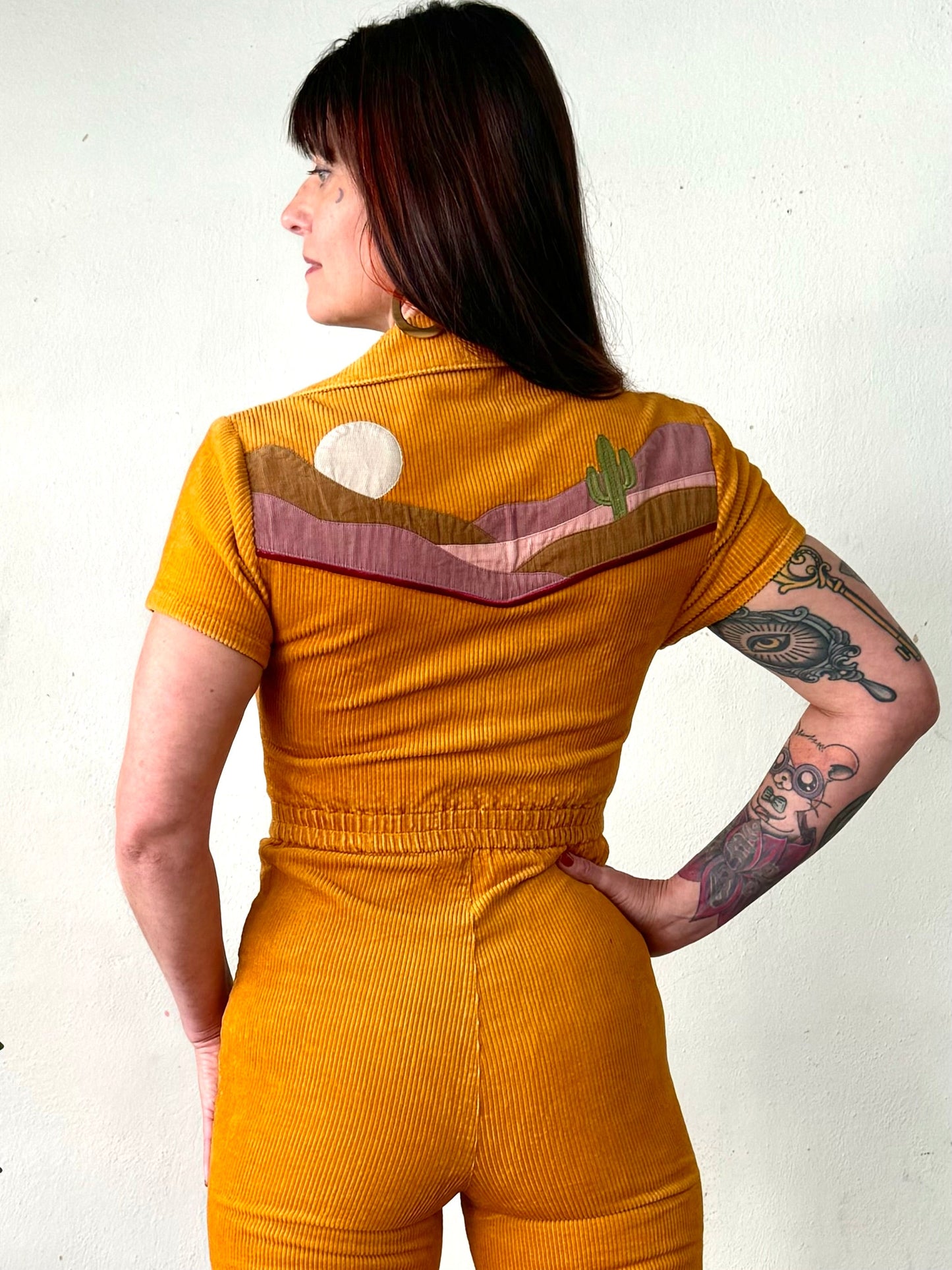 Desert Patchwork Jumpsuit