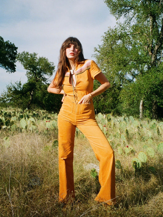 Desert Patchwork Jumpsuit
