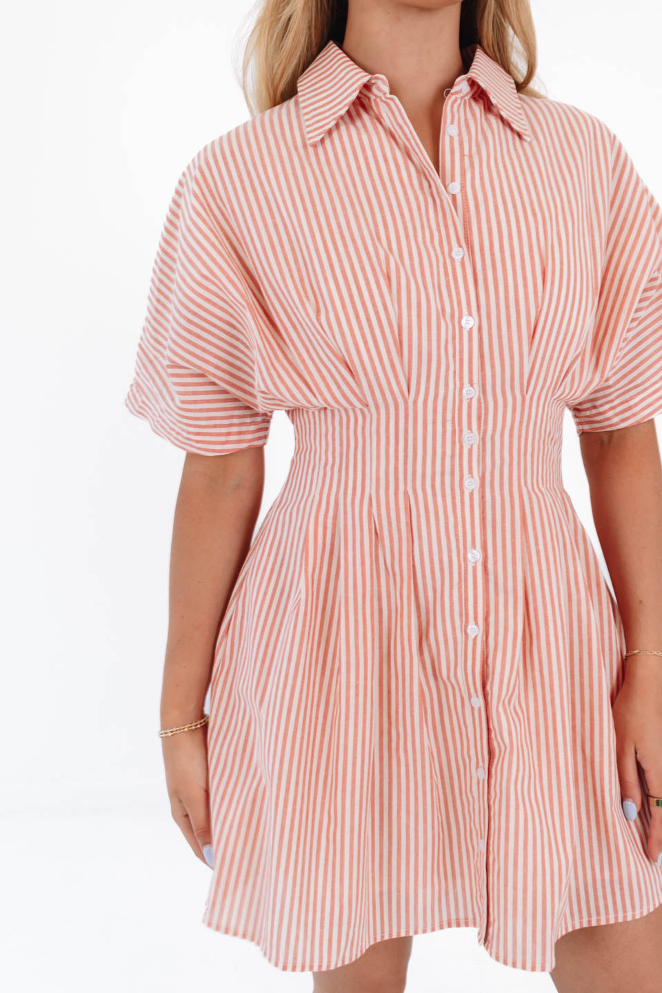 Last Chapter Dress - Coral