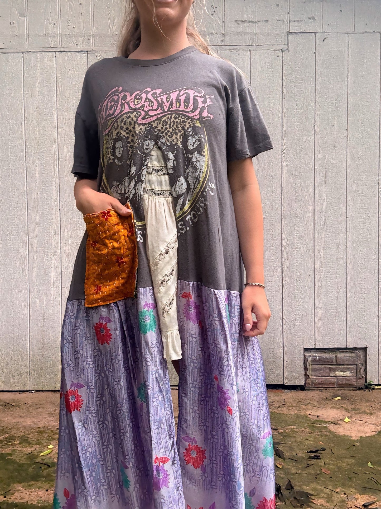 Aerosmith Double Split Maxi Tee - M/L/XL