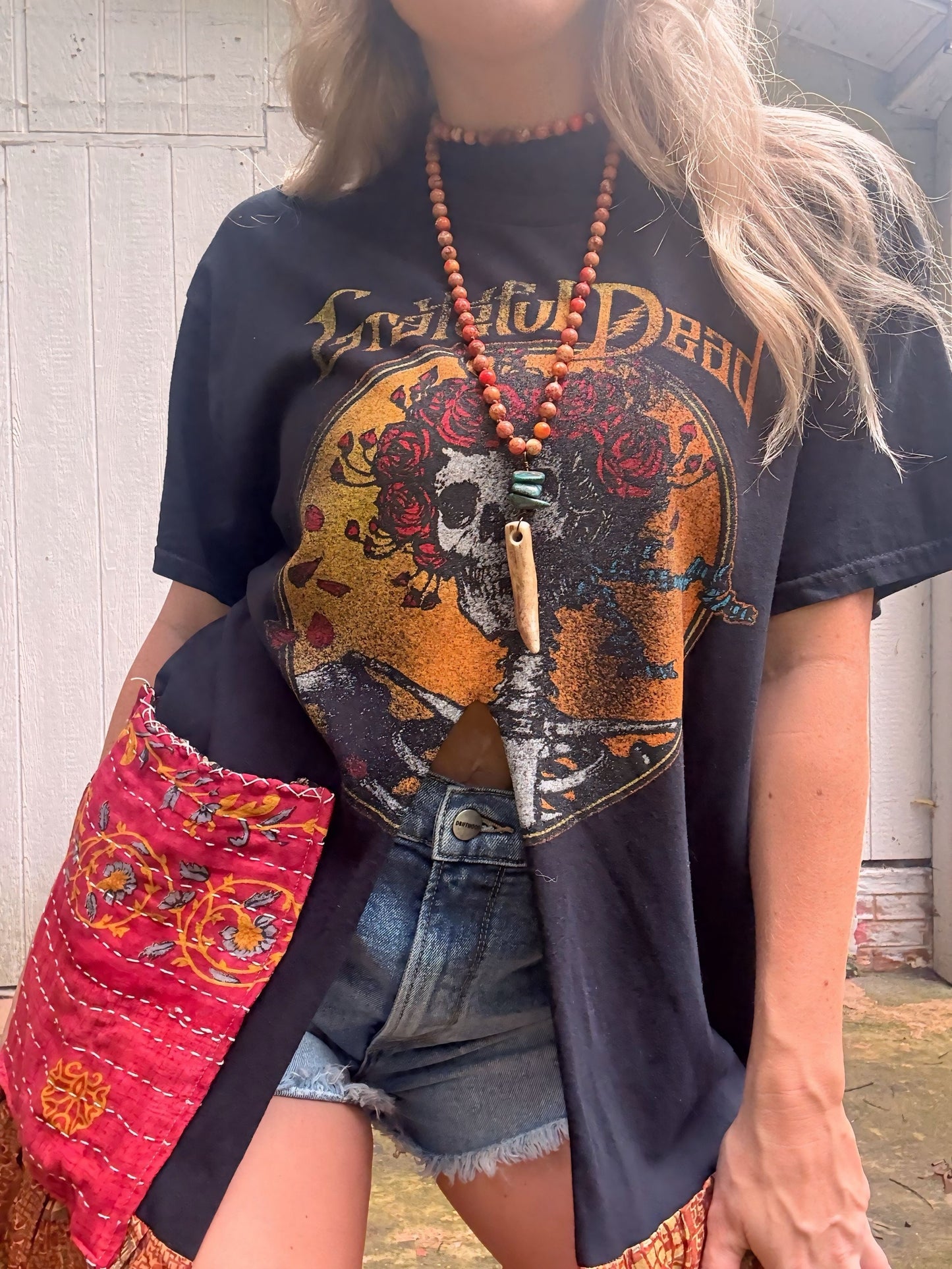The Grateful Dead Double Split Maxi Tee - S/M/L