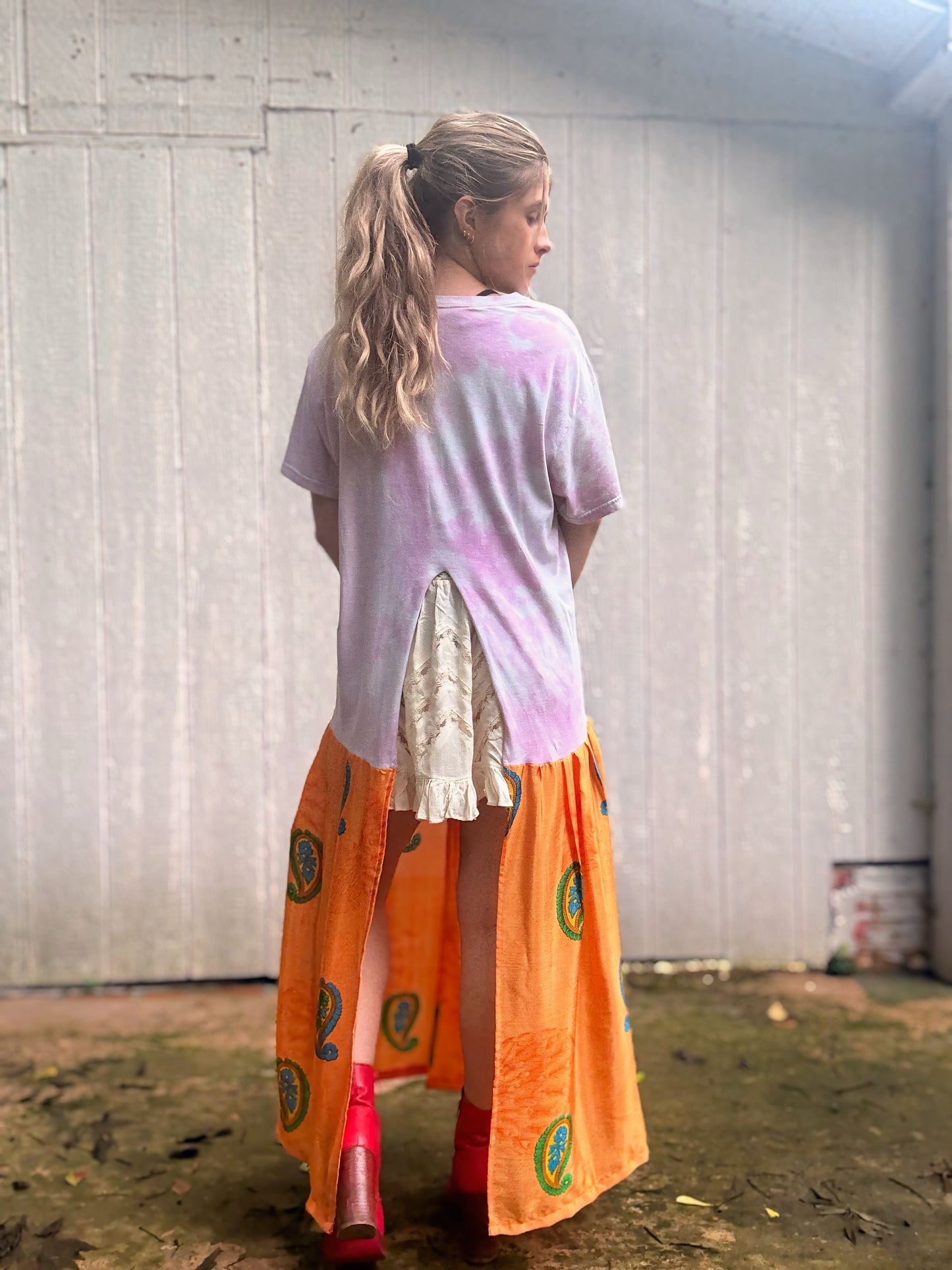 Nirvana Double Split Maxi Tee - S/M/L