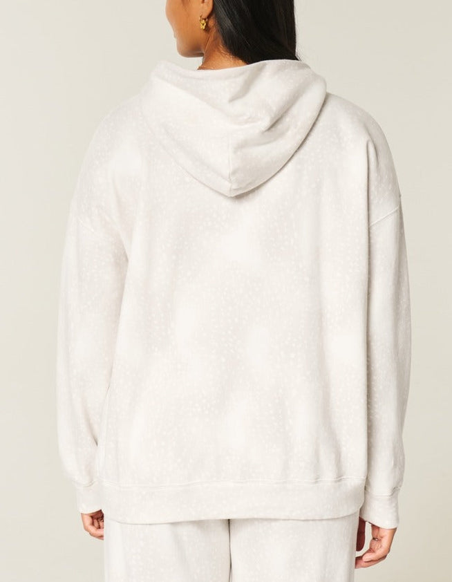 Oversized Doe Print Hoodie
