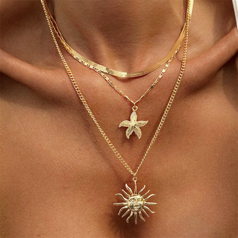 Boho Conch Pendant Necklace