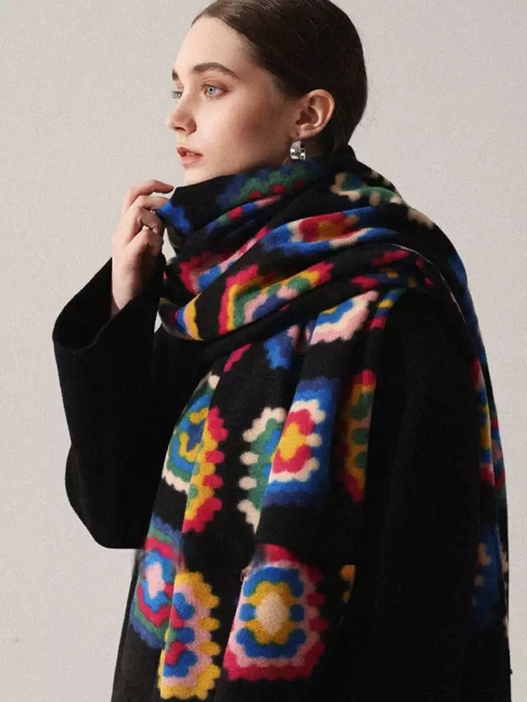 Scarf and Shawl 2-in-1 Wrap
