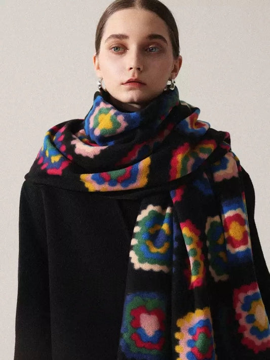 Scarf and Shawl 2-in-1 Wrap