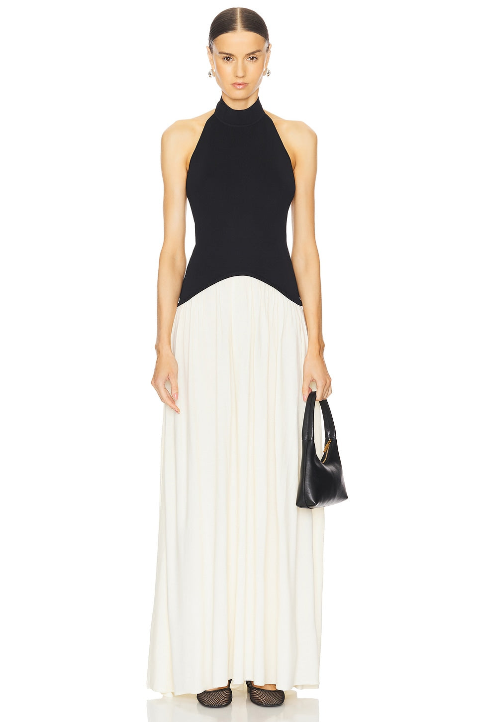Halter Neck Maxi Dress