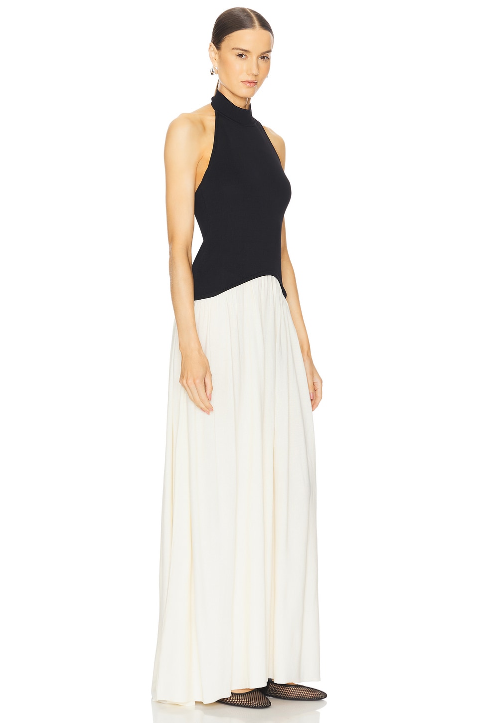Halter Neck Maxi Dress