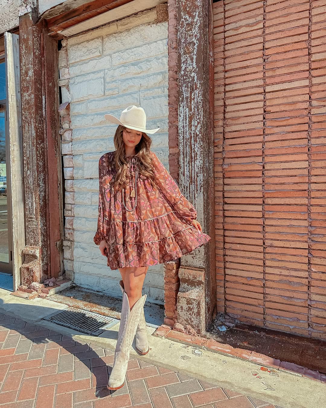 Floral Mini Cake Dress